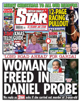 Cover of Irish Daily Star