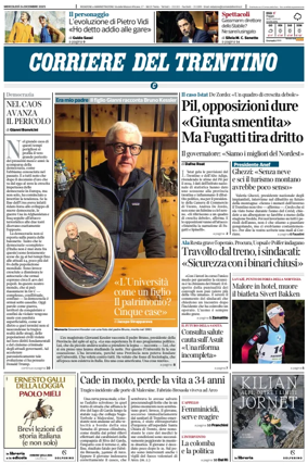 Cover of Corriere del Trentino