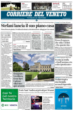 Cover of Corriere del Veneto (Venezia e Mestre)