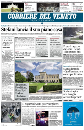 Cover of Corriere del Veneto (Vicenza e Bassano)