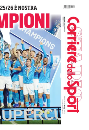 Cover of Corriere dello Sport (Campania)