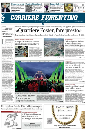 Cover of Corriere Fiorentino