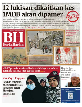 Cover of Berita Harian