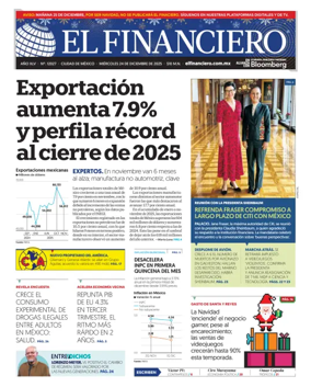 Cover of El Financiero