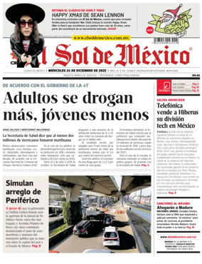 Cover of El Sol de Mexico