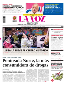 Cover of La Voz de la Frontera