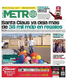 Cover of Publimetro Guadalajara