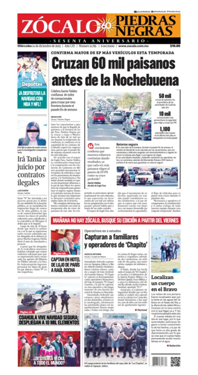 Cover of Zócalo Piedras Negras