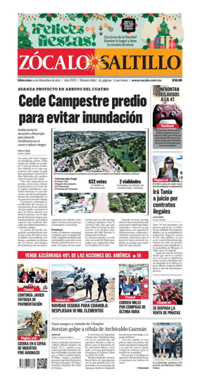 Cover of Zócalo Saltillo