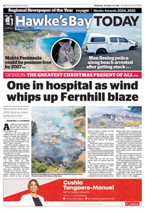 Cover of Hawke's Bay Today