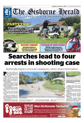 Cover of The Gisborne Herald