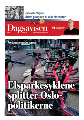 Cover of Dagsavisen
