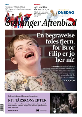 Cover of Stavanger Aftenblad