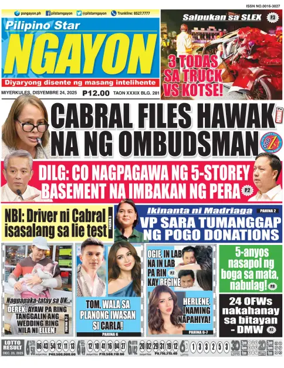 Cover of Pilipino Star Ngayon