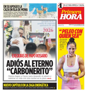Cover of Primera Hora