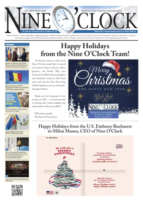 Cover of Nine o clock (Romania) Daily