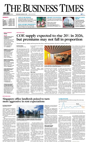 Cover of The Business Times