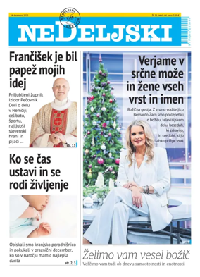 Cover of Nedeljski Dnevnik