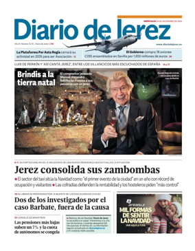 Cover of Diario de Jerez