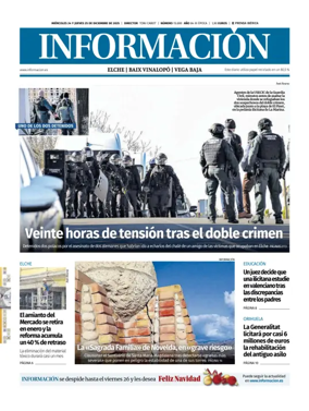 Cover of Diario Informacion (Elche y Vega Baja)