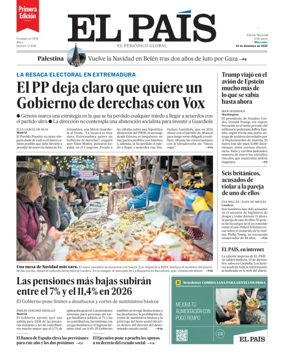 Cover of El País (1ª Edición)