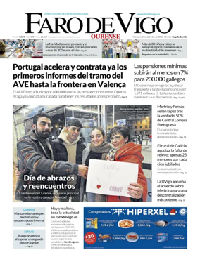 Cover of Faro de Vigo (Ourense)