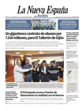 Cover of La Nueva Espana (Aviles)