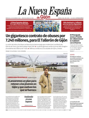 Cover of La Nueva Espana (Gijon)