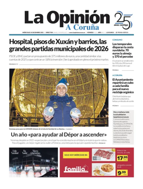 Cover of La Opinion de A Coruna