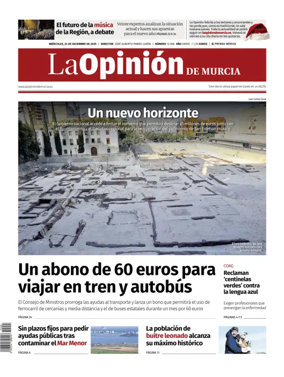 Cover of La Opinion de Murcia