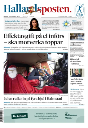 Cover of Hallandsposten