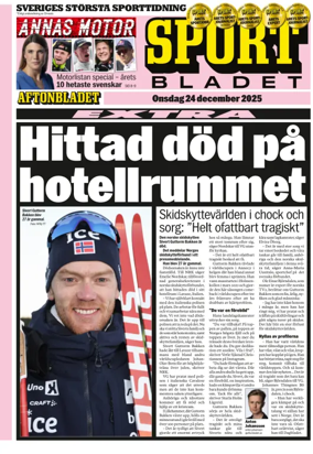 Cover of Sportbladet