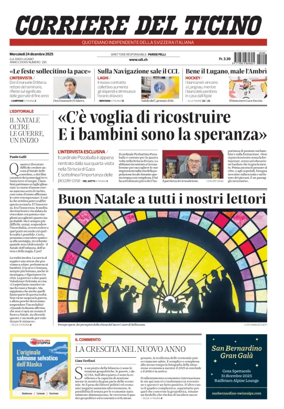 Cover of Corriere del Ticino
