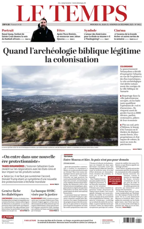 Cover of Le Temps