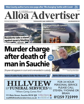 Cover of Alloa Advertiser