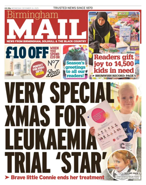 Cover of Birmingham Mail