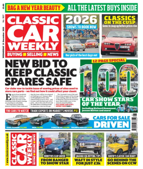 Cover of Classic Car Weekly (UK)