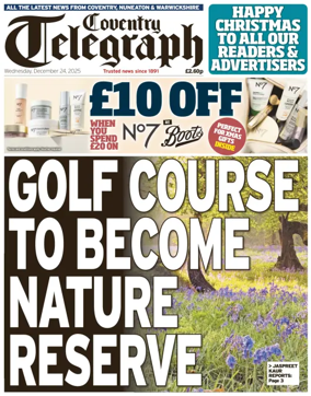 Cover of Coventry Telegraph
