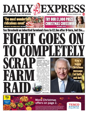 Cover of Daily Express