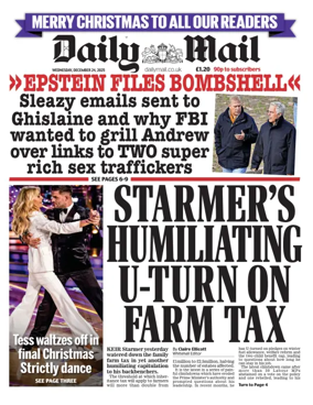 Cover of Daily Mail