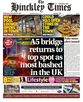 Cover of Hinckley Times