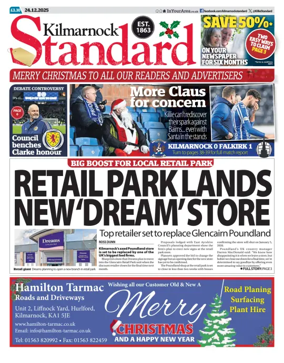 Cover of Kilmarnock Standard
