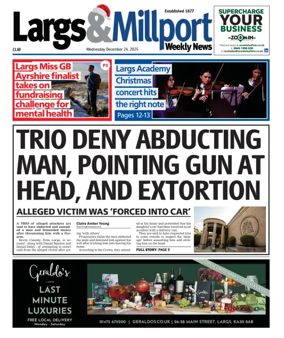 Cover of Largs & Millport Weekly News