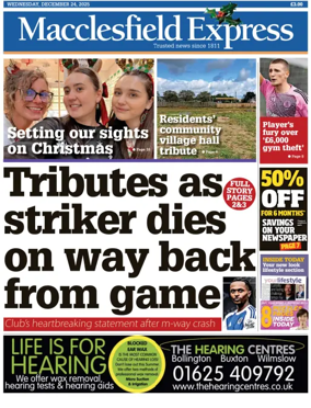 Cover of Macclesfield Express