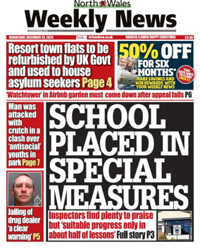 Cover of North Wales Weekly News