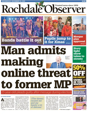 Cover of Rochdale Observer