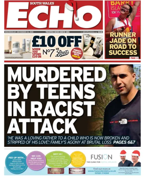 Cover of South Wales Echo