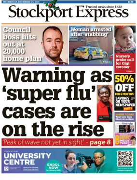 Cover of Stockport Express