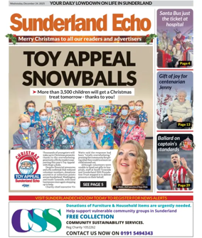 Cover of Sunderland Echo