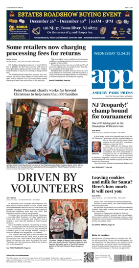 Cover of Asbury Park Press